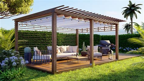 Garden Pergola .